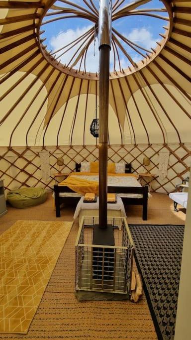 Bronfelen Yurt Hotel Cynghordy ภายนอก รูปภาพ