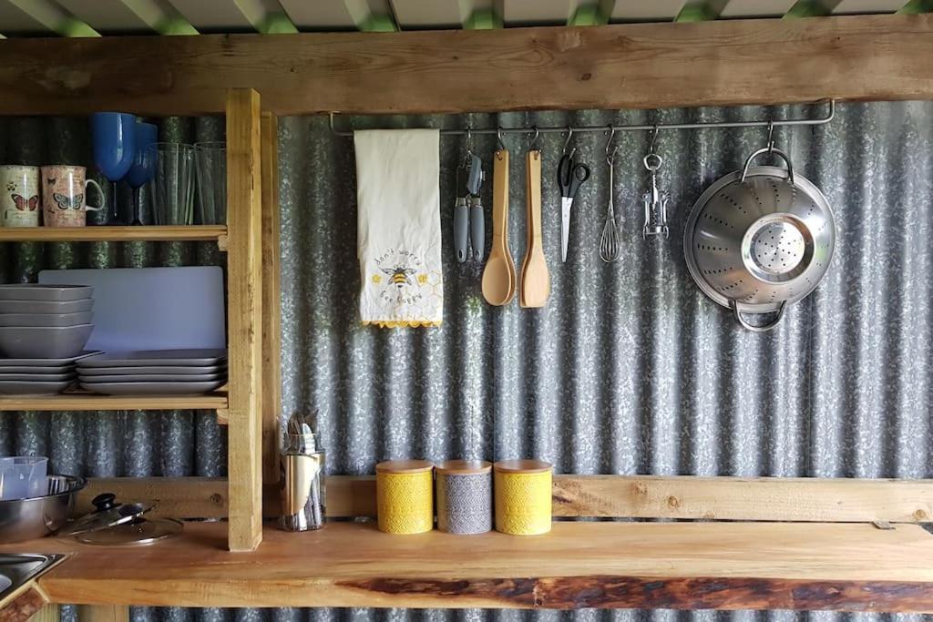 Bronfelen Yurt Hotel Cynghordy ภายนอก รูปภาพ
