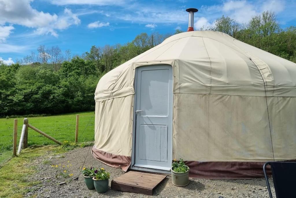 Bronfelen Yurt Hotel Cynghordy ภายนอก รูปภาพ