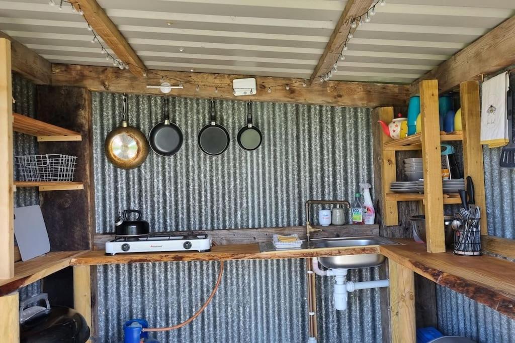 Bronfelen Yurt Hotel Cynghordy ภายนอก รูปภาพ