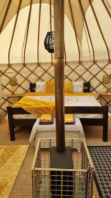 Bronfelen Yurt Hotel Cynghordy ภายนอก รูปภาพ